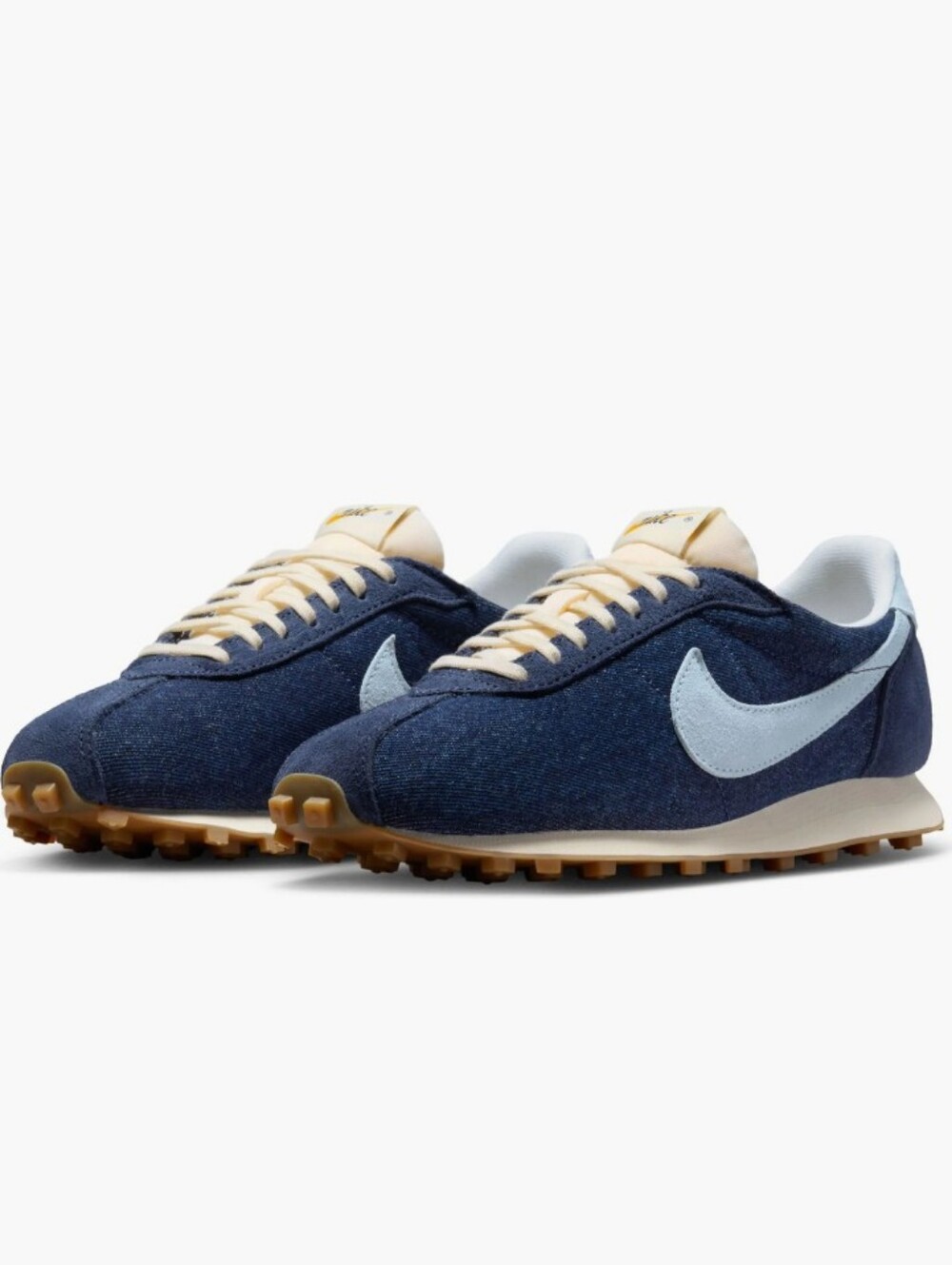 NWOB: NIKE (FLR SAMPLE) LD-1000 SE DENIM SNEAKER, MIDNIGHT NAVY/CELESTINE BLUE.